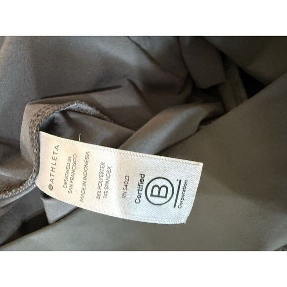 Athleta Chelsea Cargo Jogger Pants Olive Green Stretch Utility Tapered Women’s 0 - Picture 10 of 13